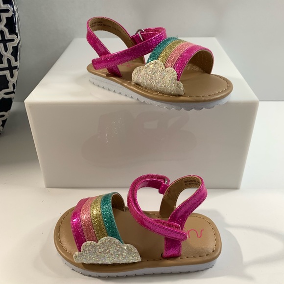 Sugar Other - Sugar Rainbow Cake Toddler Sandal 5T and 6T